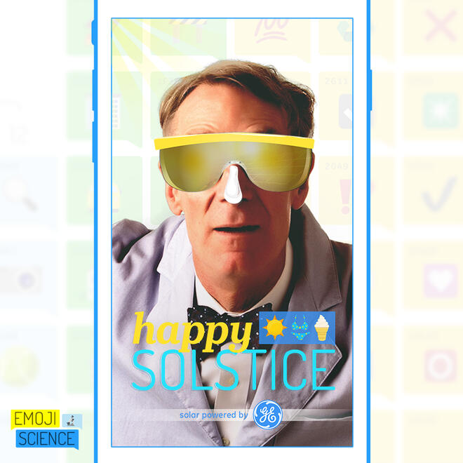 Summer Solstice Snapchat filter